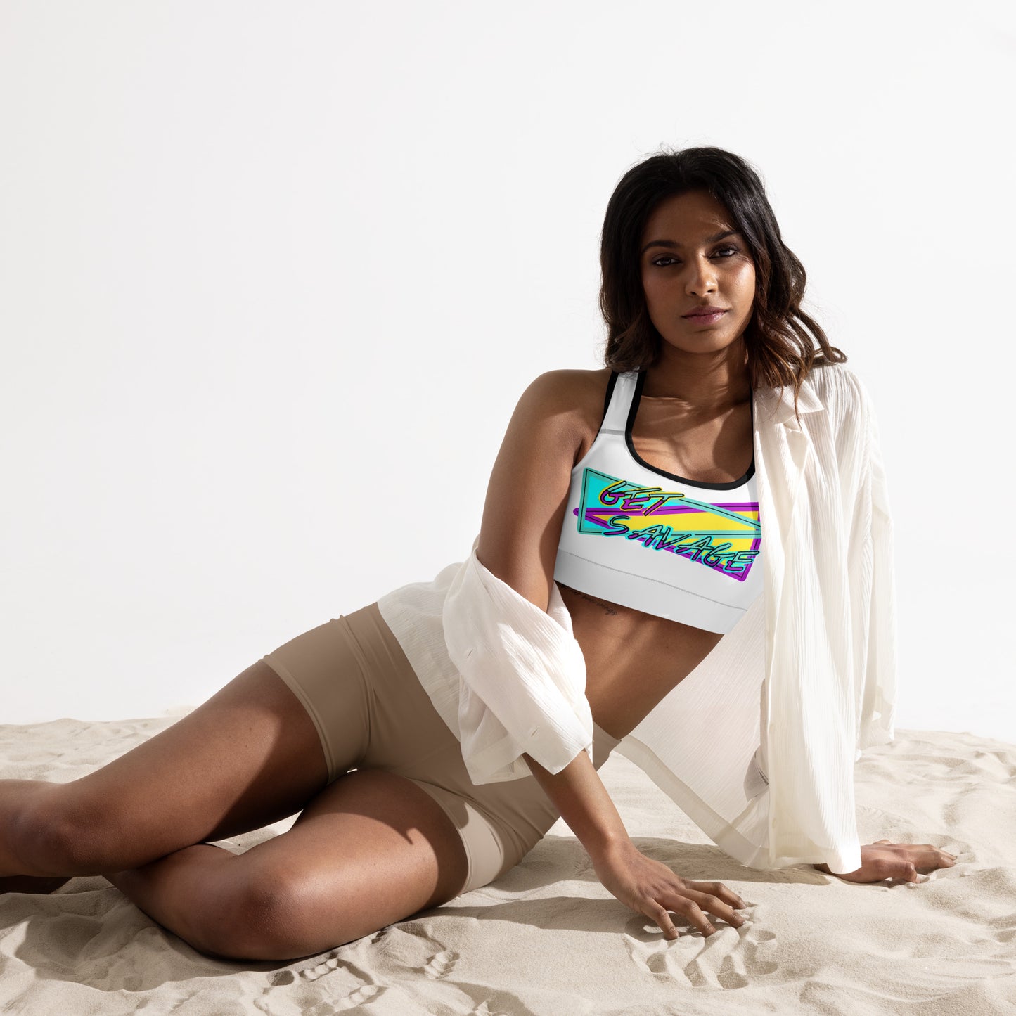Get Savage Padded Sports Bra
