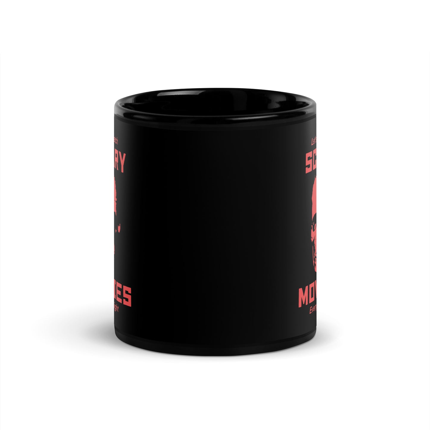 Halloween - Scary Movies Black Glossy Mug