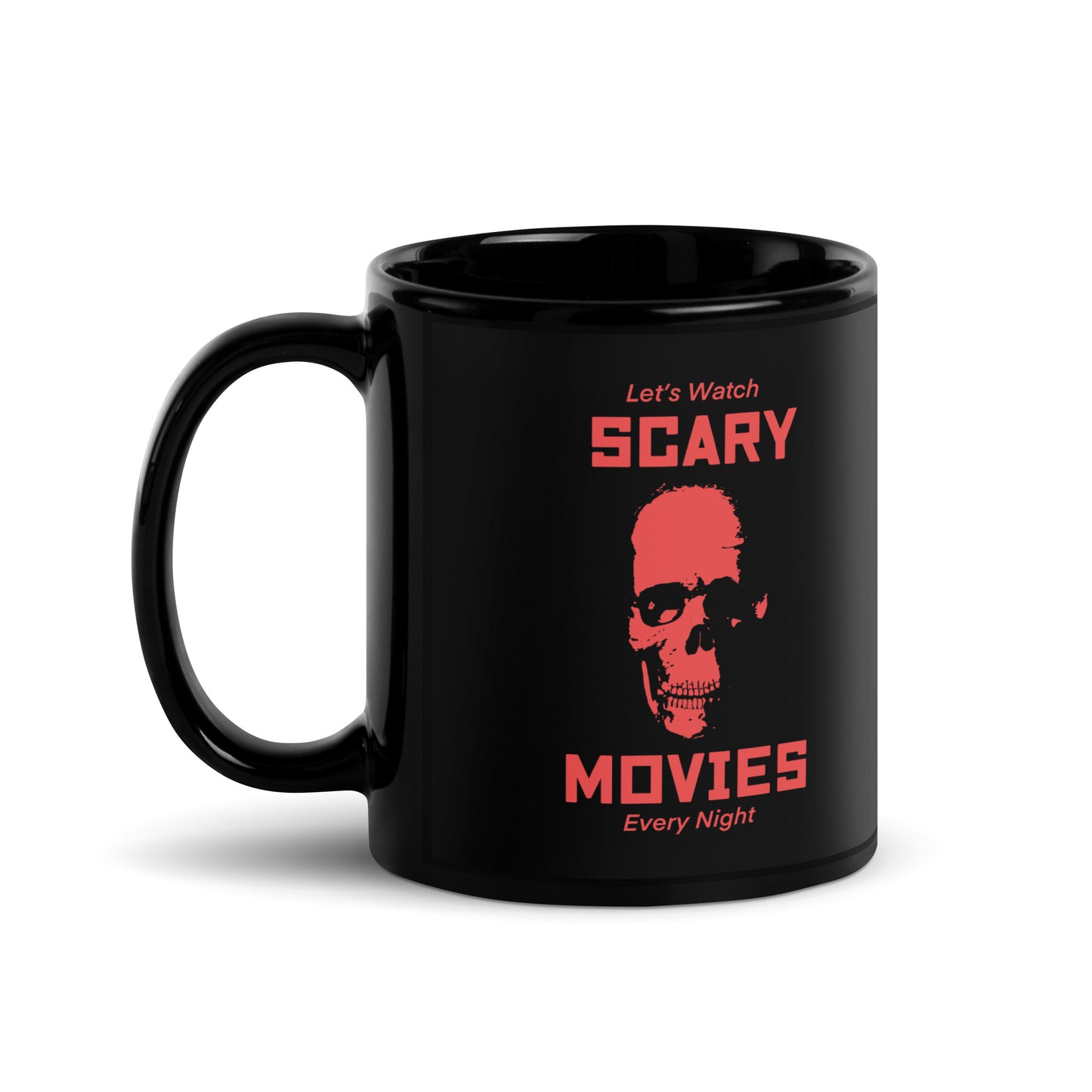 Halloween - Scary Movies Black Glossy Mug