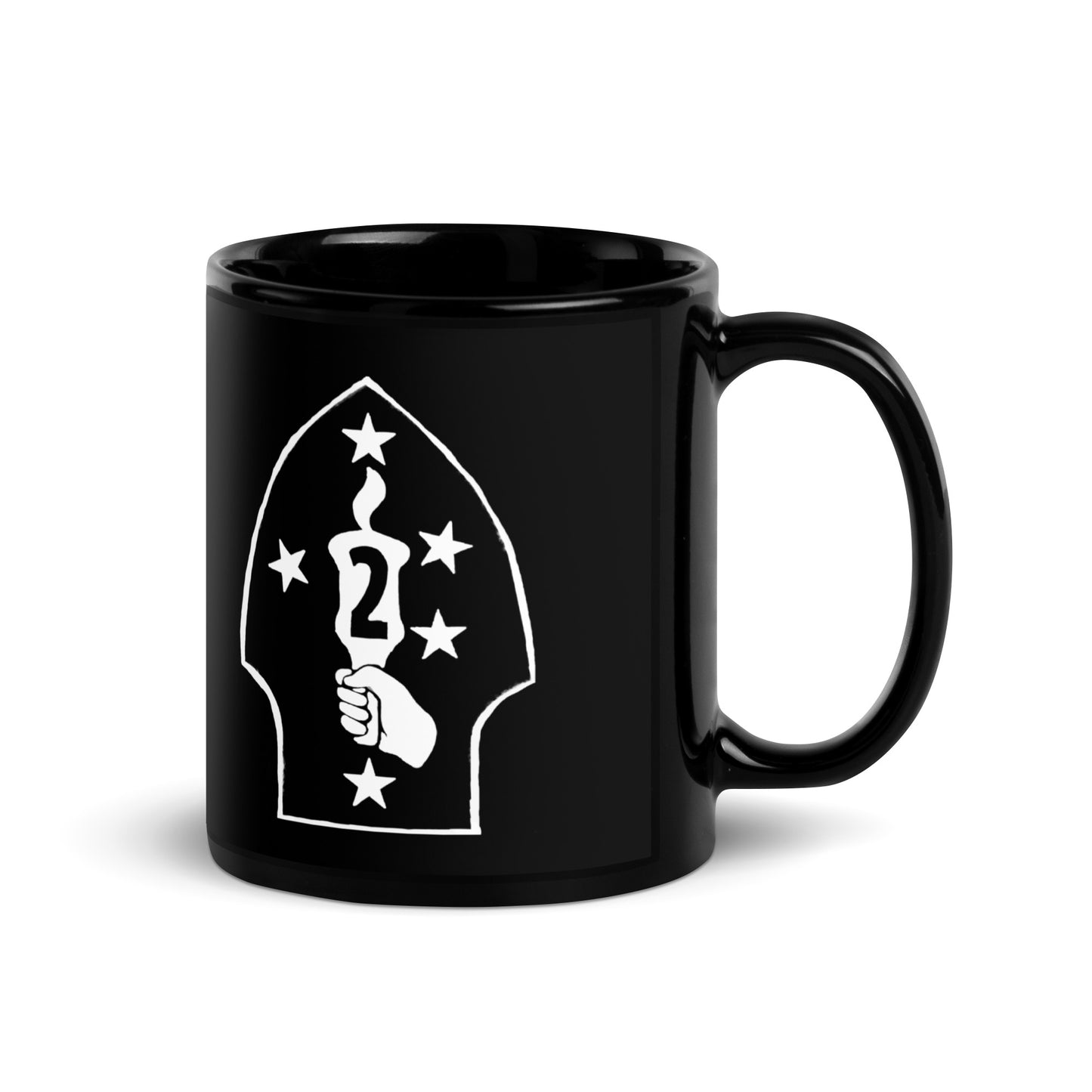 3/2 Lima Co Black Glossy Mug