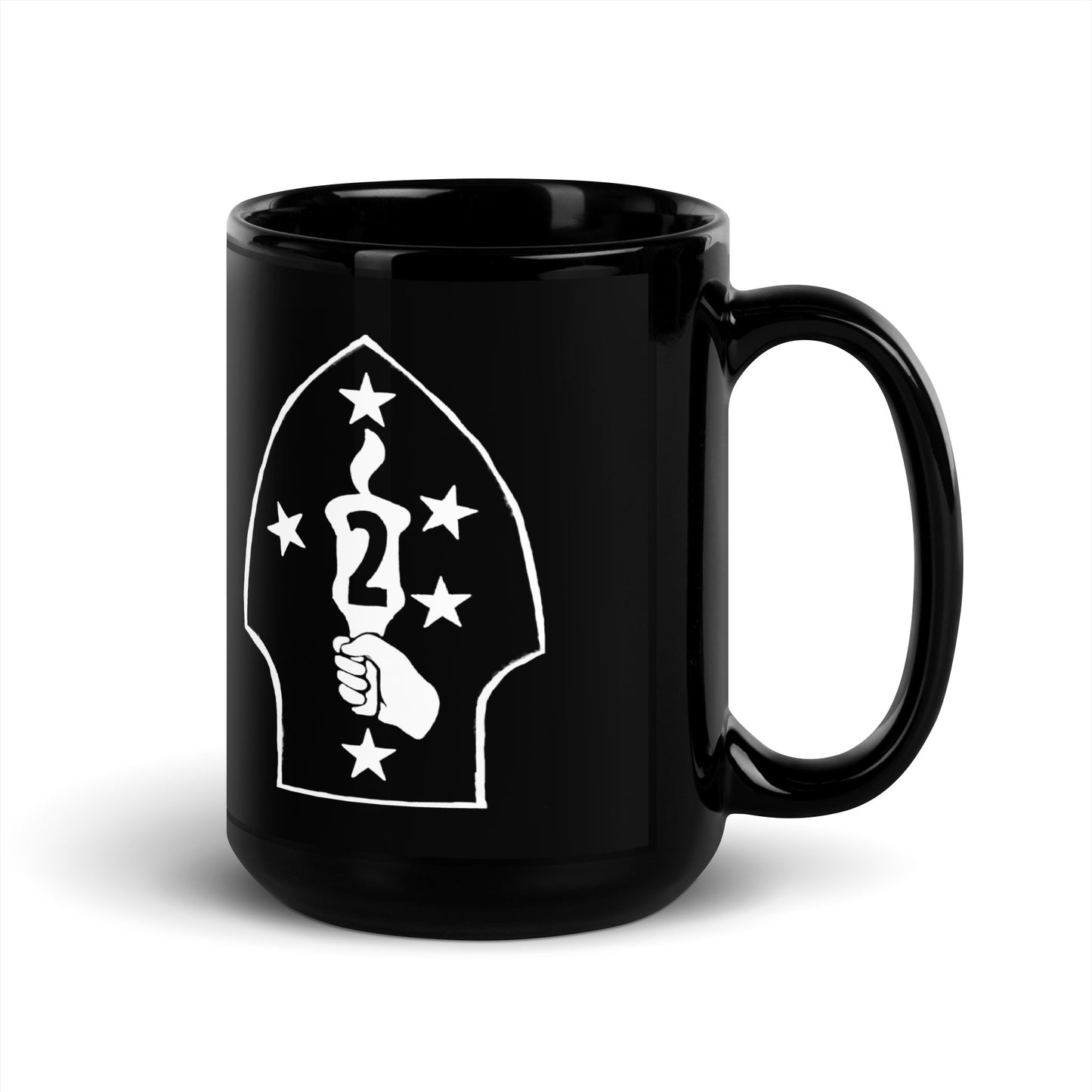 3/2 Lima Co Black Glossy Mug