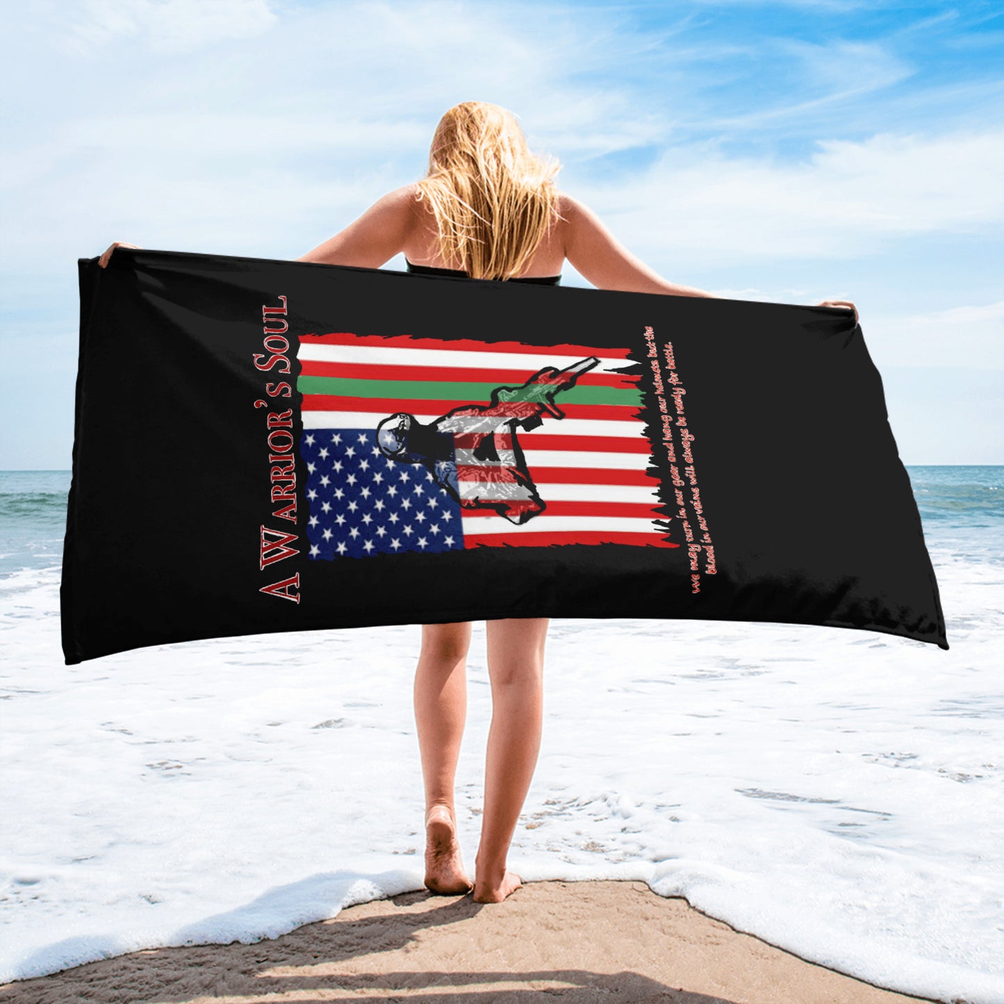 A Warrior’s Soul Towel