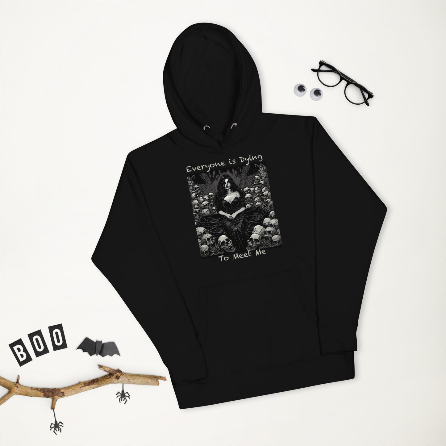 Halloween People are dying to meet me Unisex Hoodie