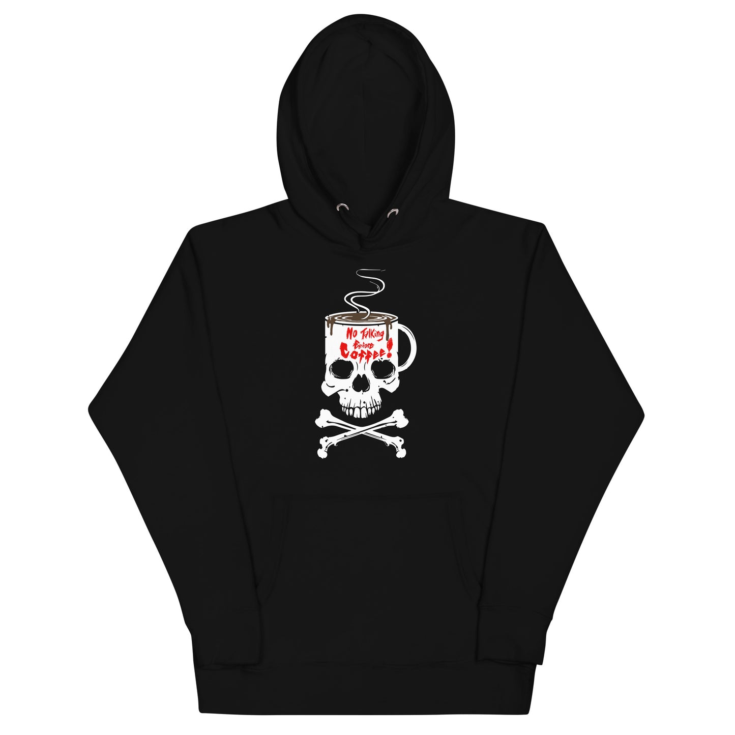 No Talking Before Coffee Unisex Hoodie