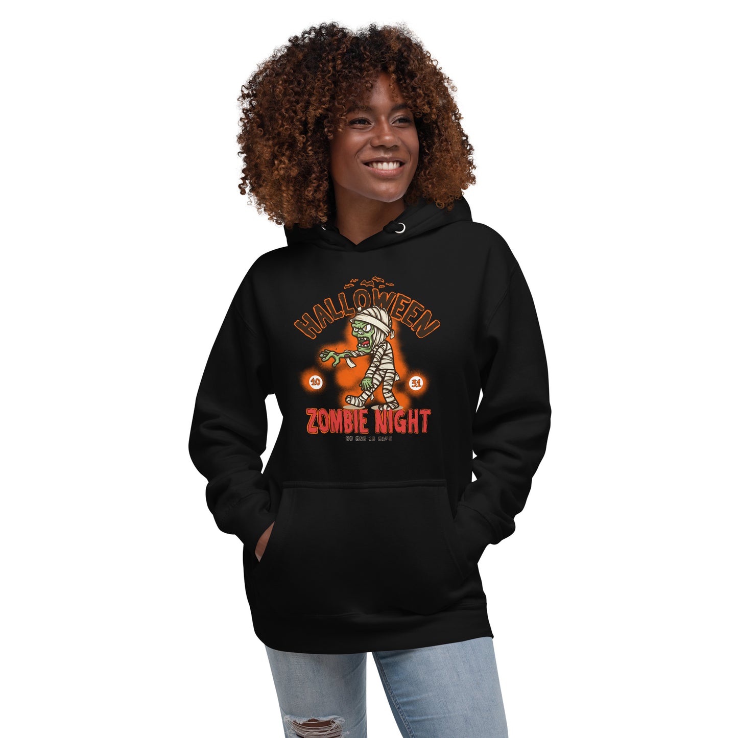 Halloween Zombie Night Unisex Hoodie