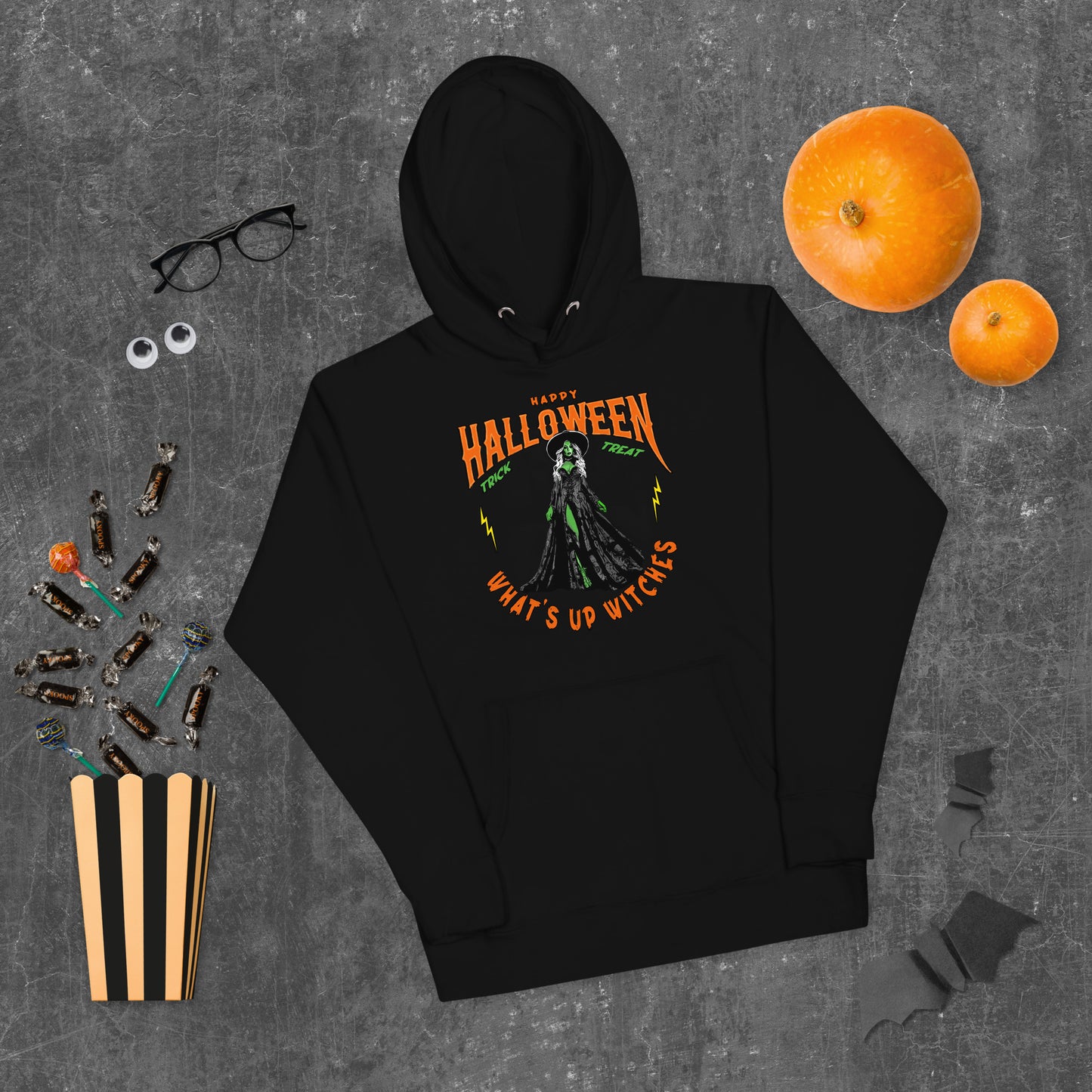 Halloween What Up Witches Unisex Hoodie