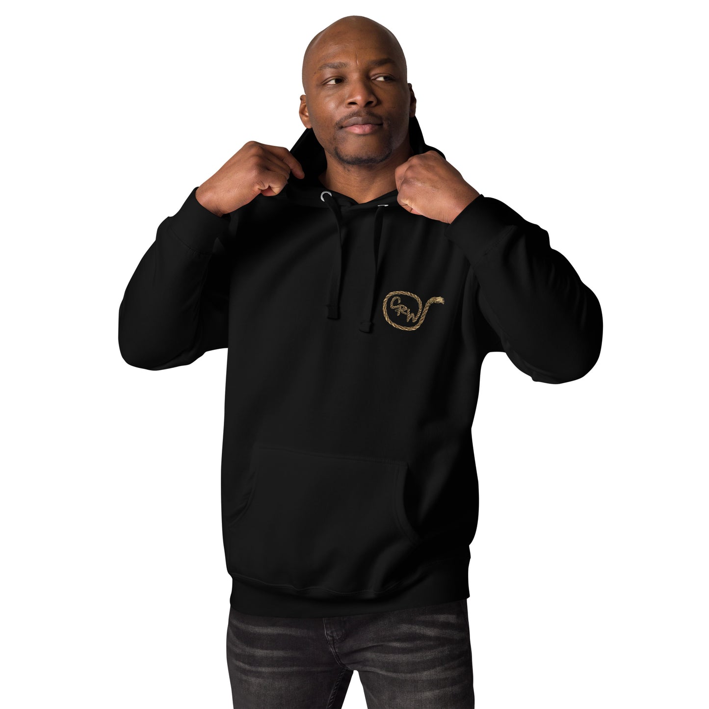 Cocky Ranch Wear Choke Chicken Unisex Hoodie