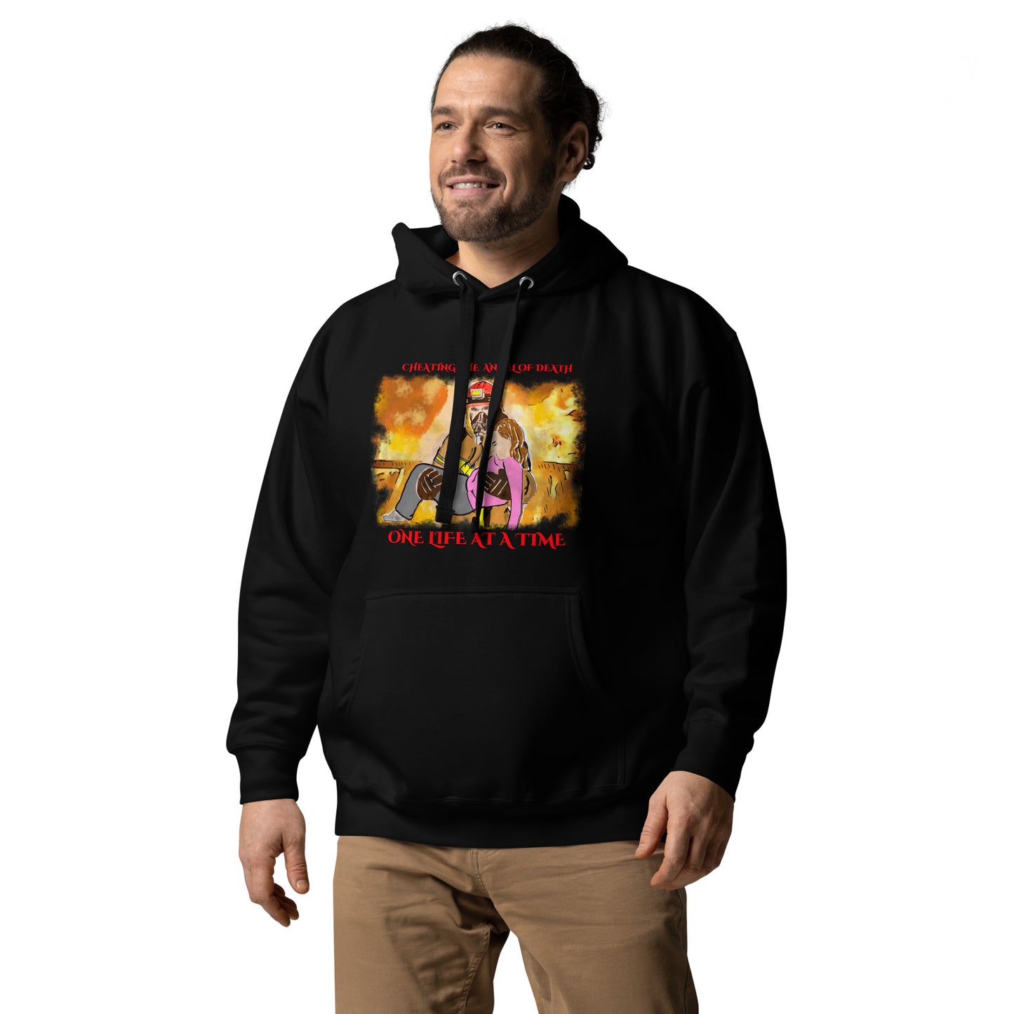 Firemen - Cheating Death Unisex Hoodie