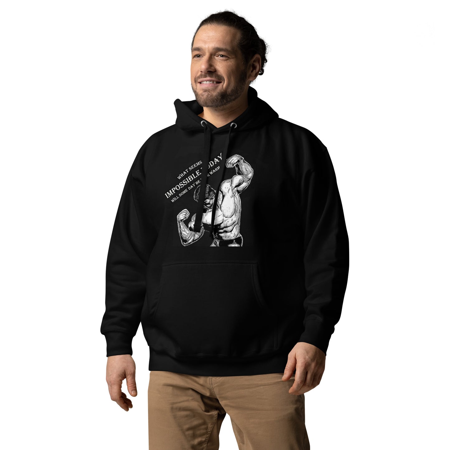 Gym Arnold What seems impossible Unisex Hoodie