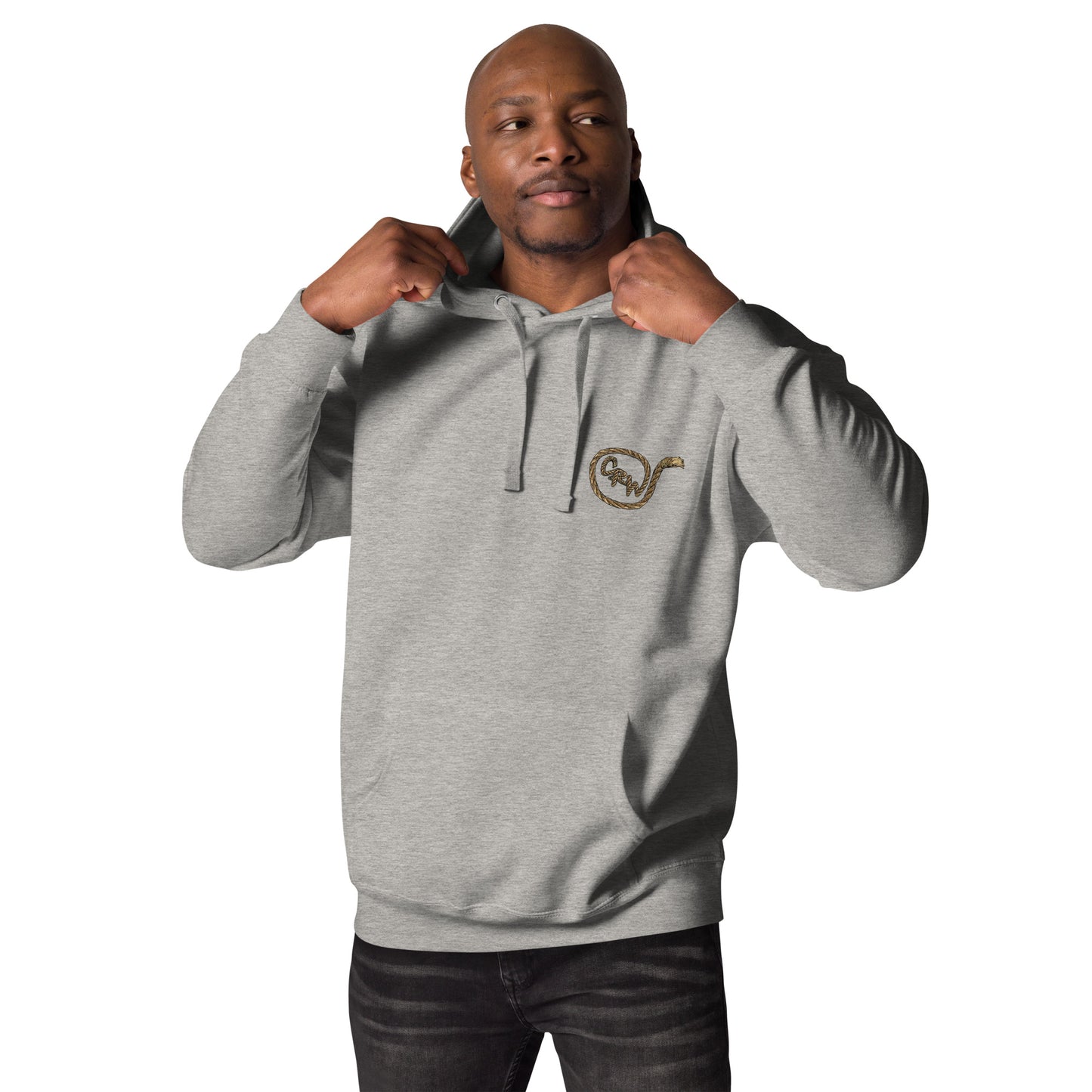 Cocky Ranch Wear Choke Chicken Unisex Hoodie