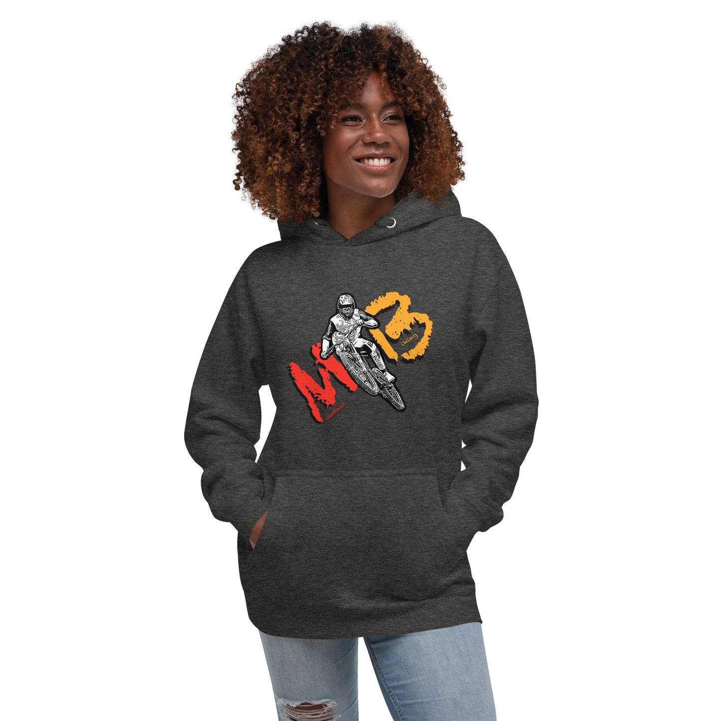 Mountain Biking Unisex Hoodie