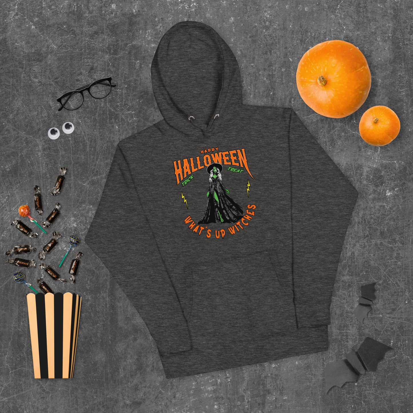 Halloween What Up Witches Unisex Hoodie