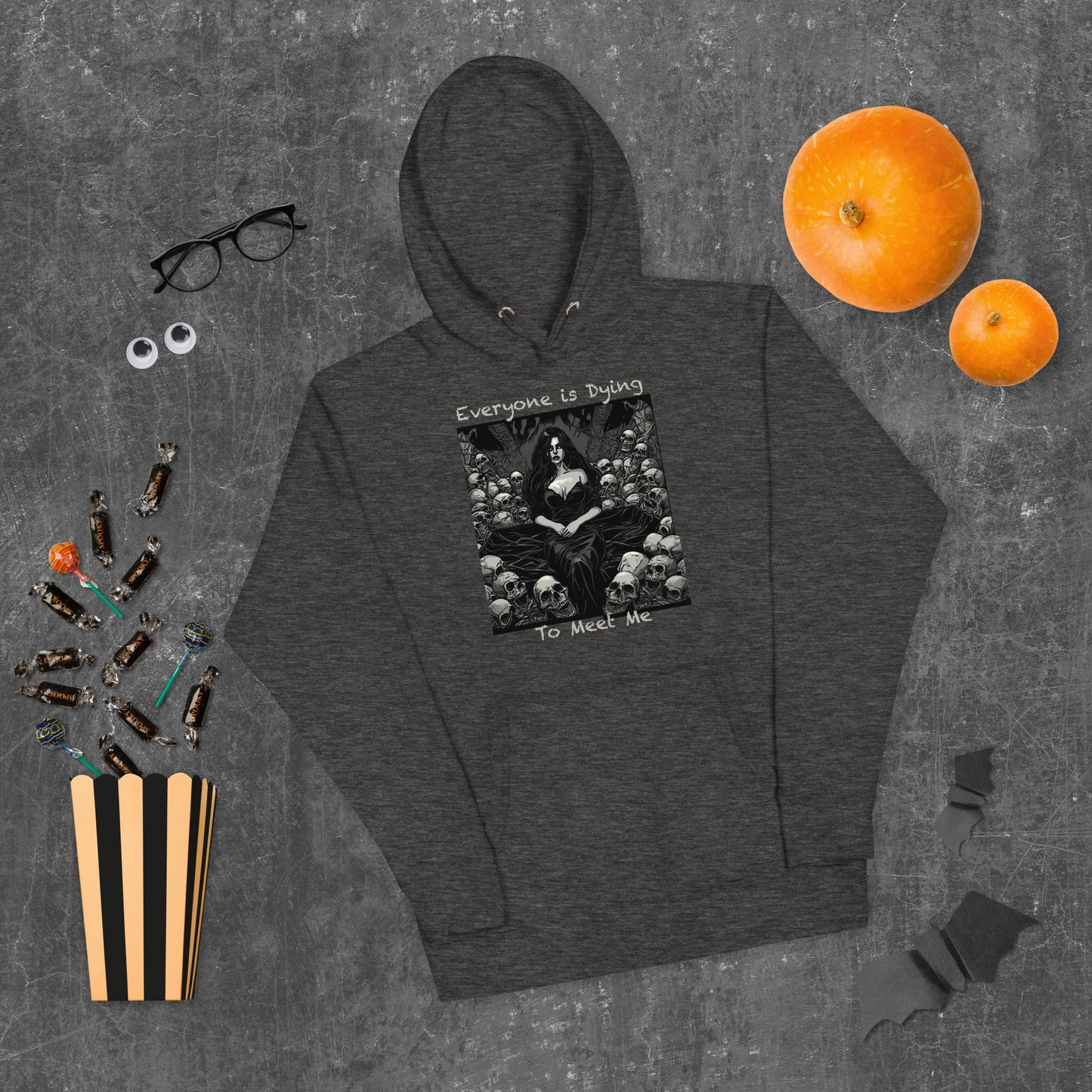 Halloween People are dying to meet me Unisex Hoodie