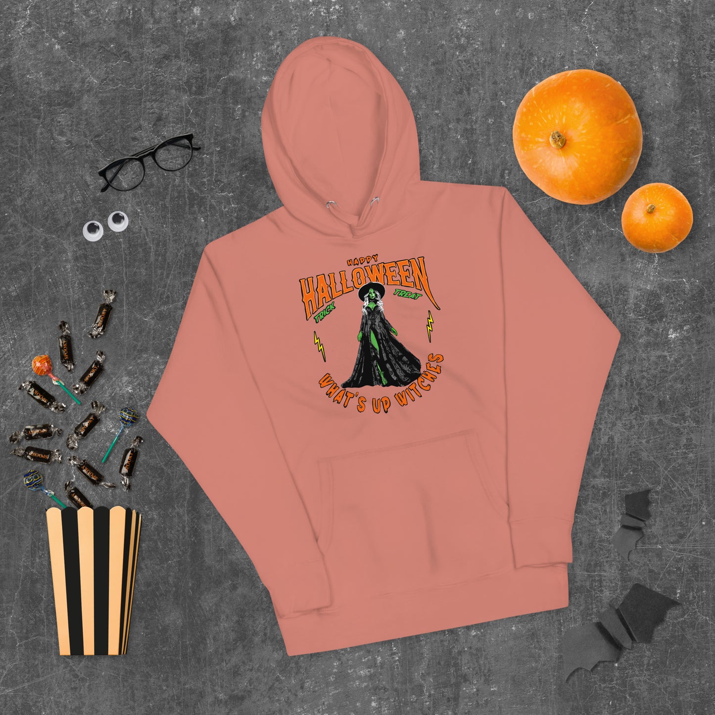 Halloween What Up Witches Unisex Hoodie
