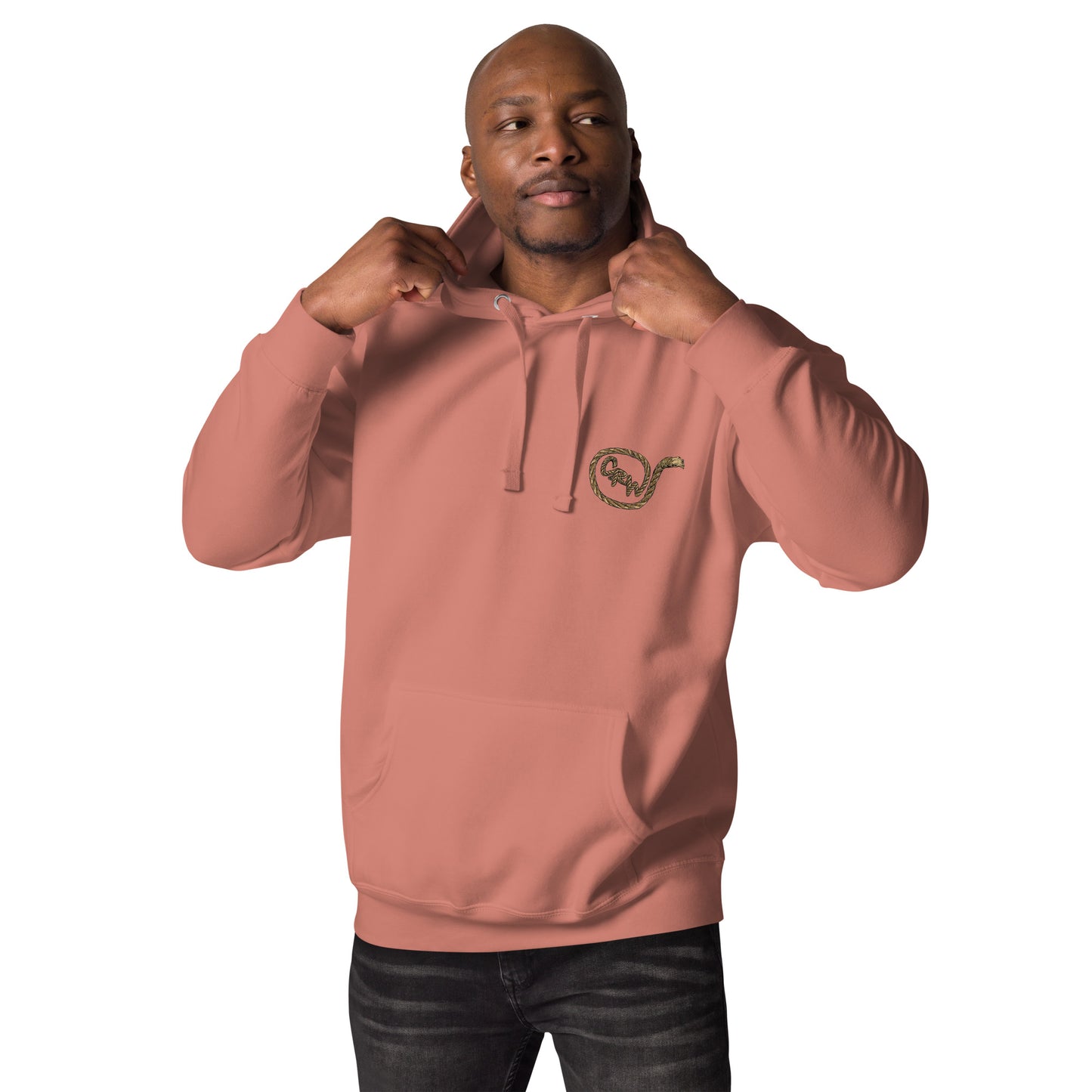 Cocky Ranch Wear Choke Chicken Unisex Hoodie