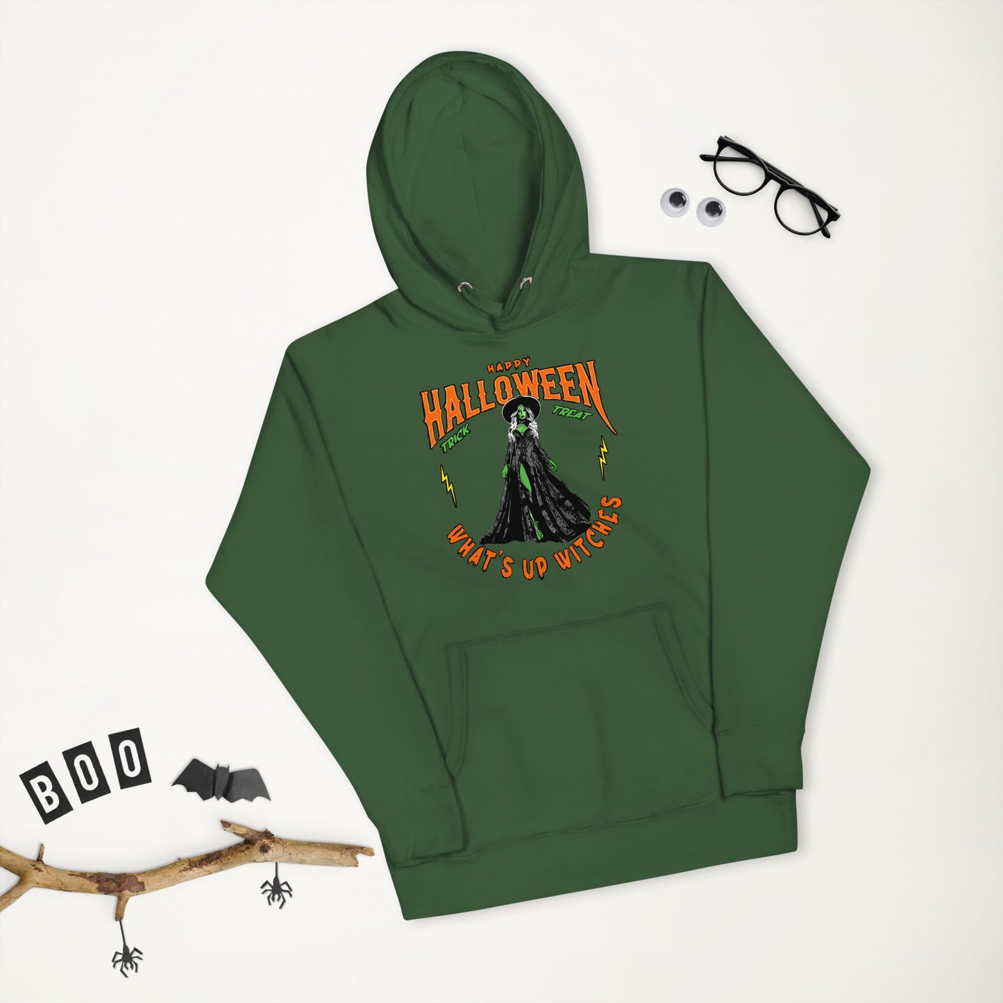 Halloween What Up Witches Unisex Hoodie