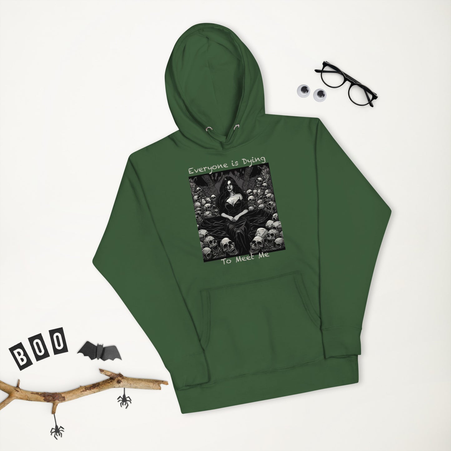 Halloween People are dying to meet me Unisex Hoodie