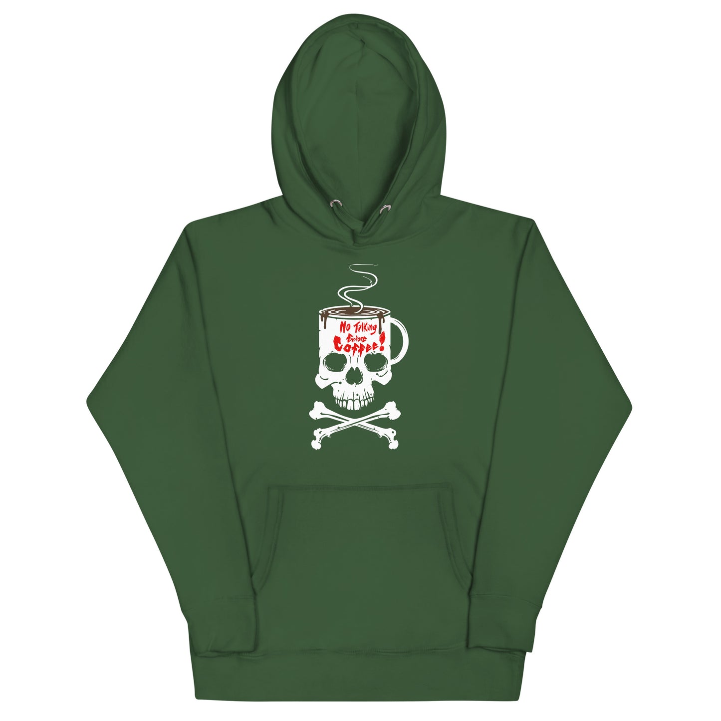 No Talking Before Coffee Unisex Hoodie