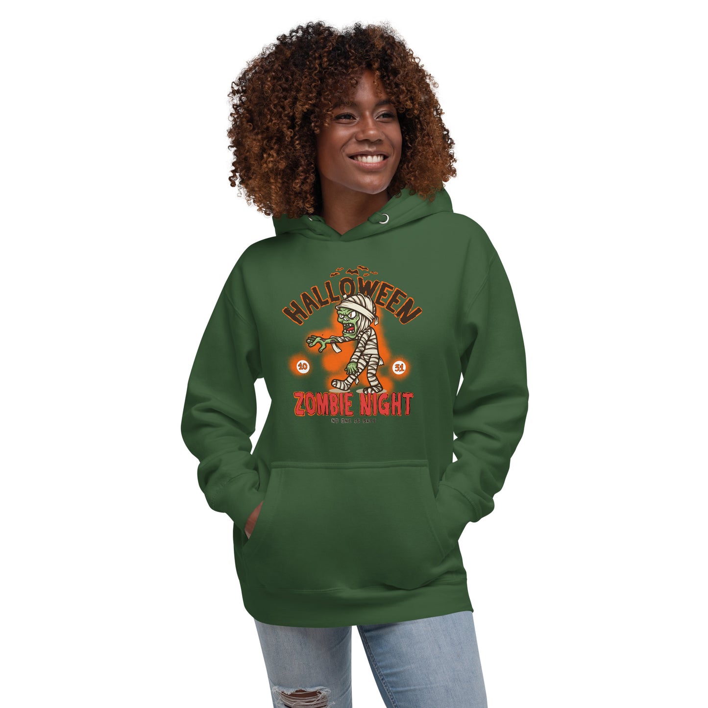 Halloween Zombie Night Unisex Hoodie