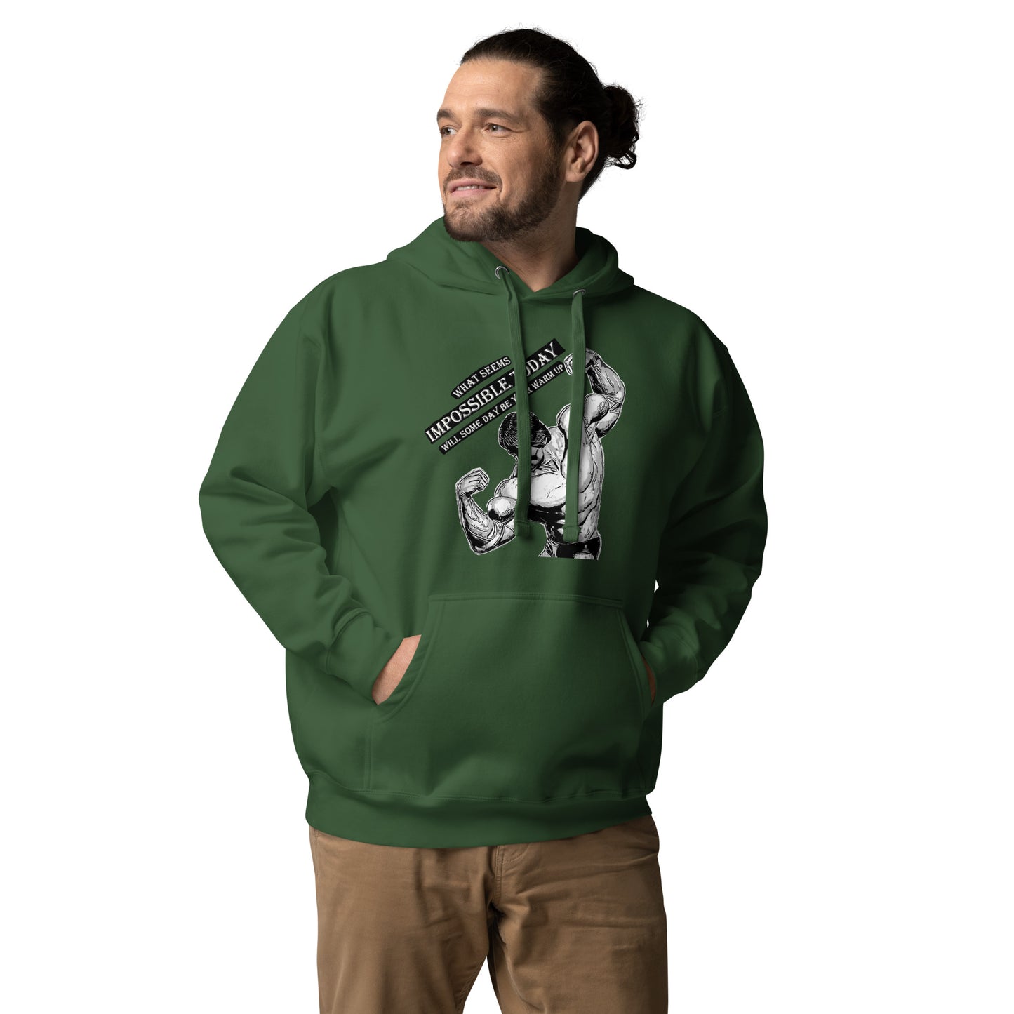 Gym Arnold What seems impossible Unisex Hoodie