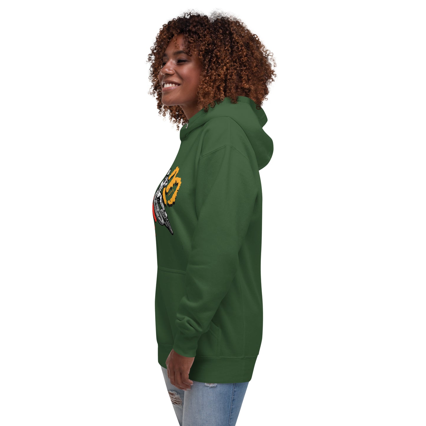 Mountain Biking Unisex Hoodie