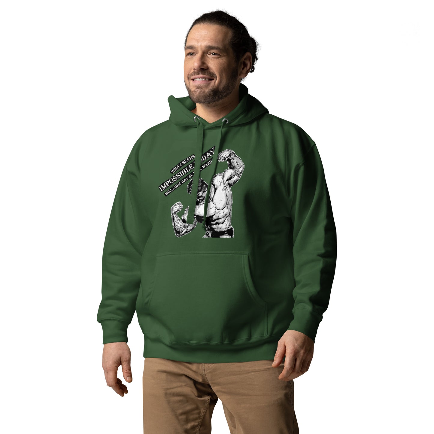 Gym Arnold What seems impossible Unisex Hoodie