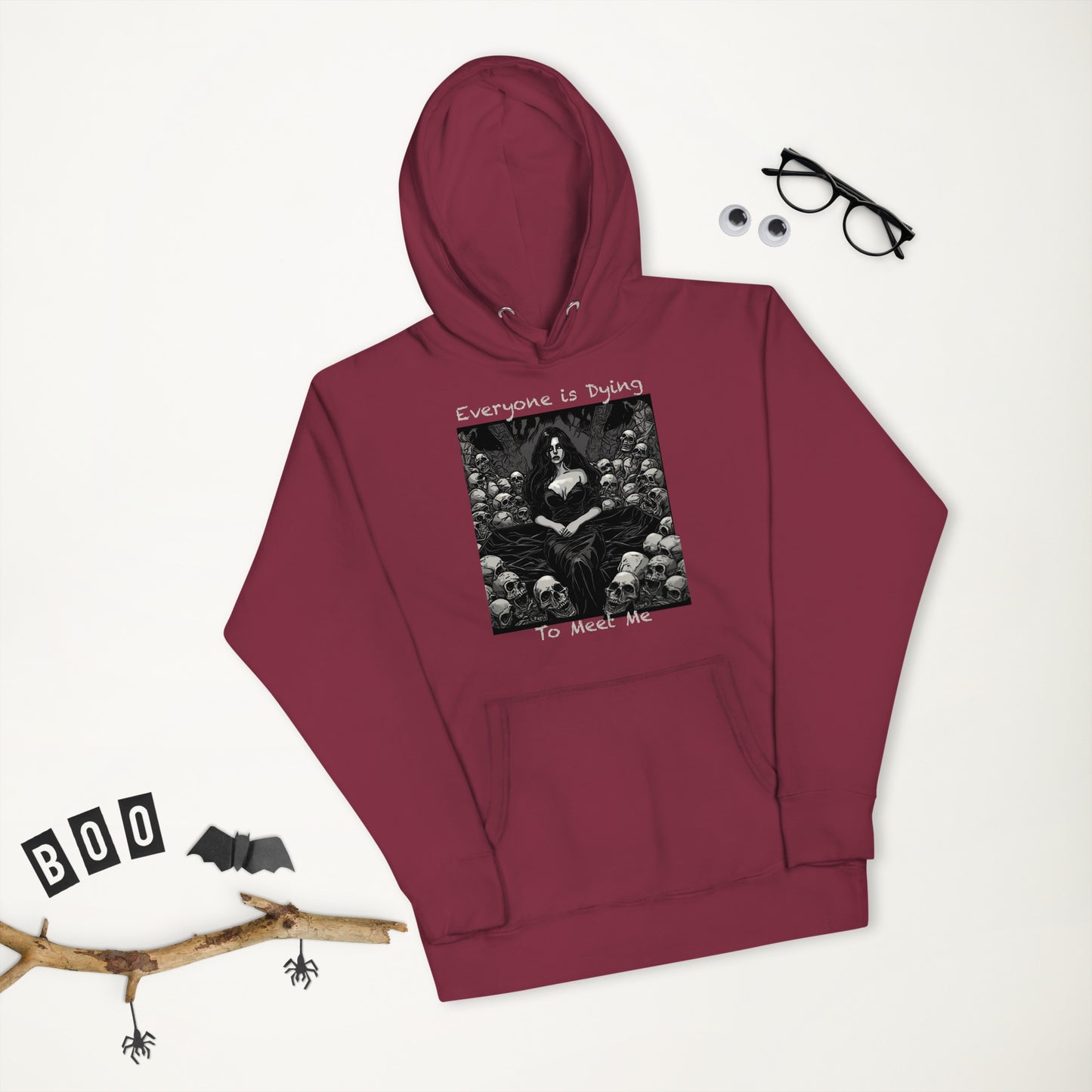 Halloween People are dying to meet me Unisex Hoodie