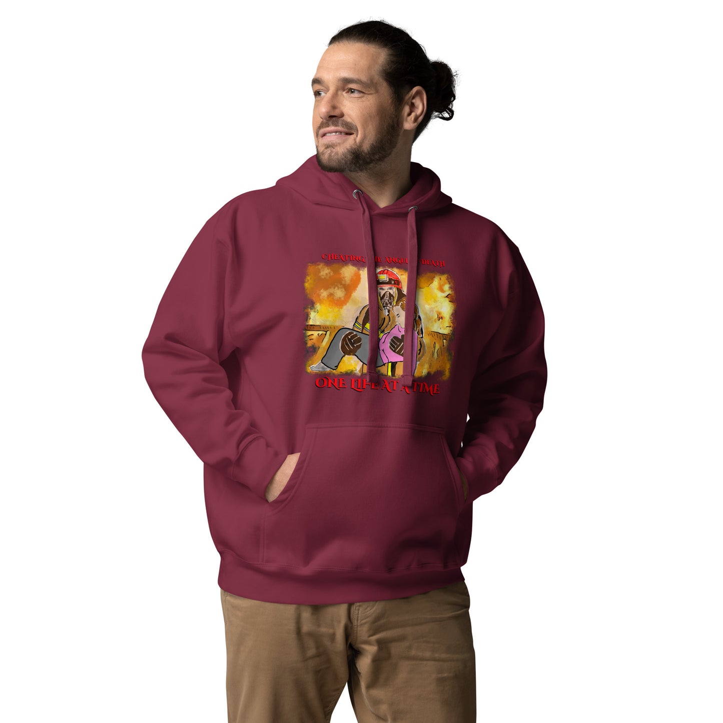 Firemen - Cheating Death Unisex Hoodie