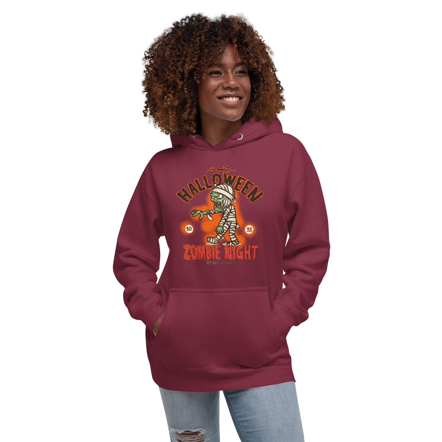 Halloween Zombie Night Unisex Hoodie