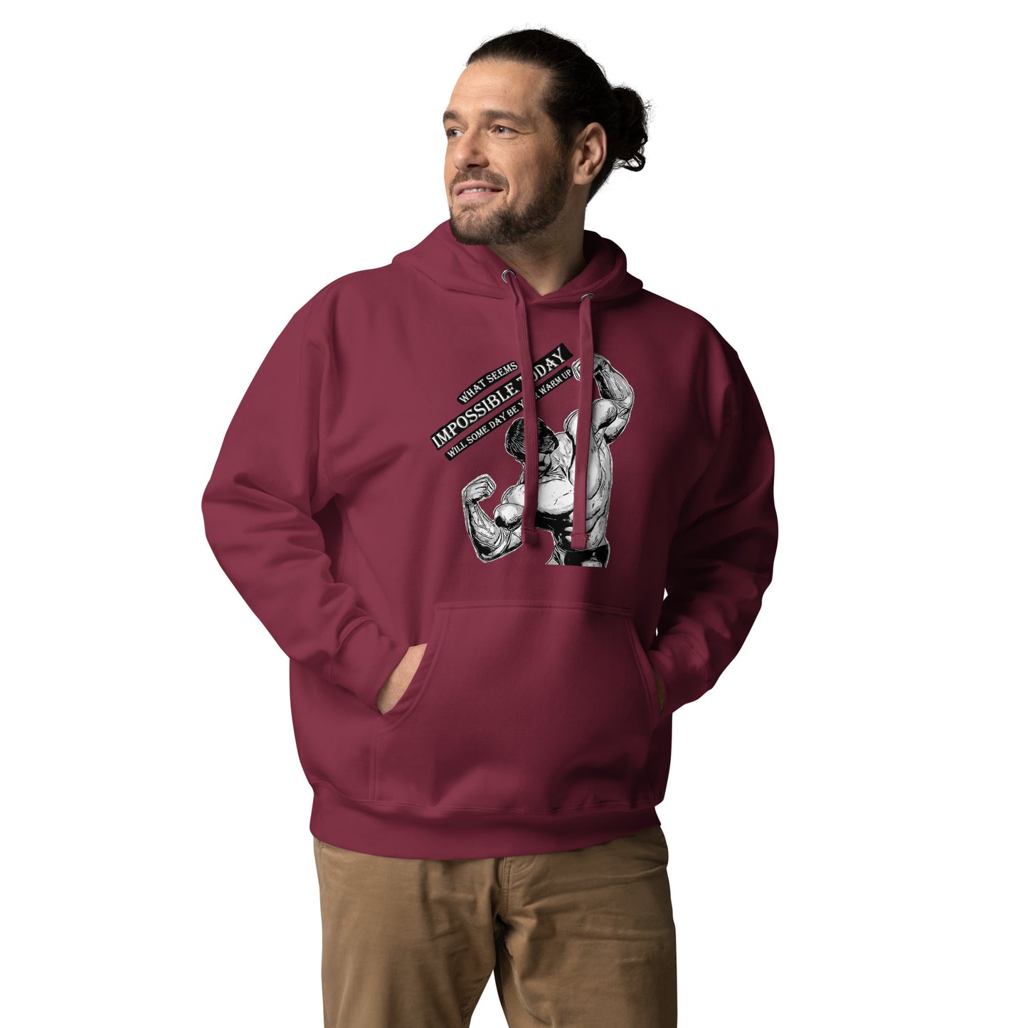 Gym Arnold What seems impossible Unisex Hoodie