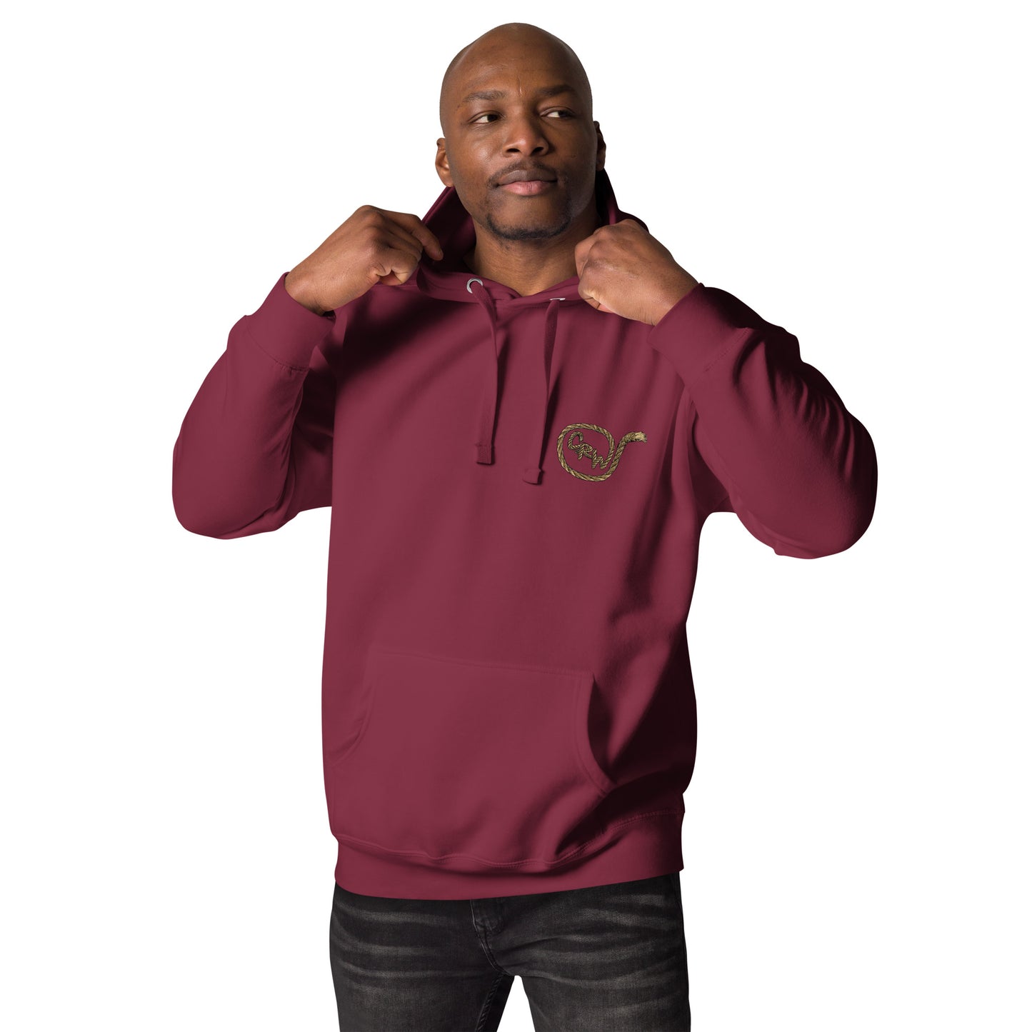 Cocky Ranch Wear Choke Chicken Unisex Hoodie