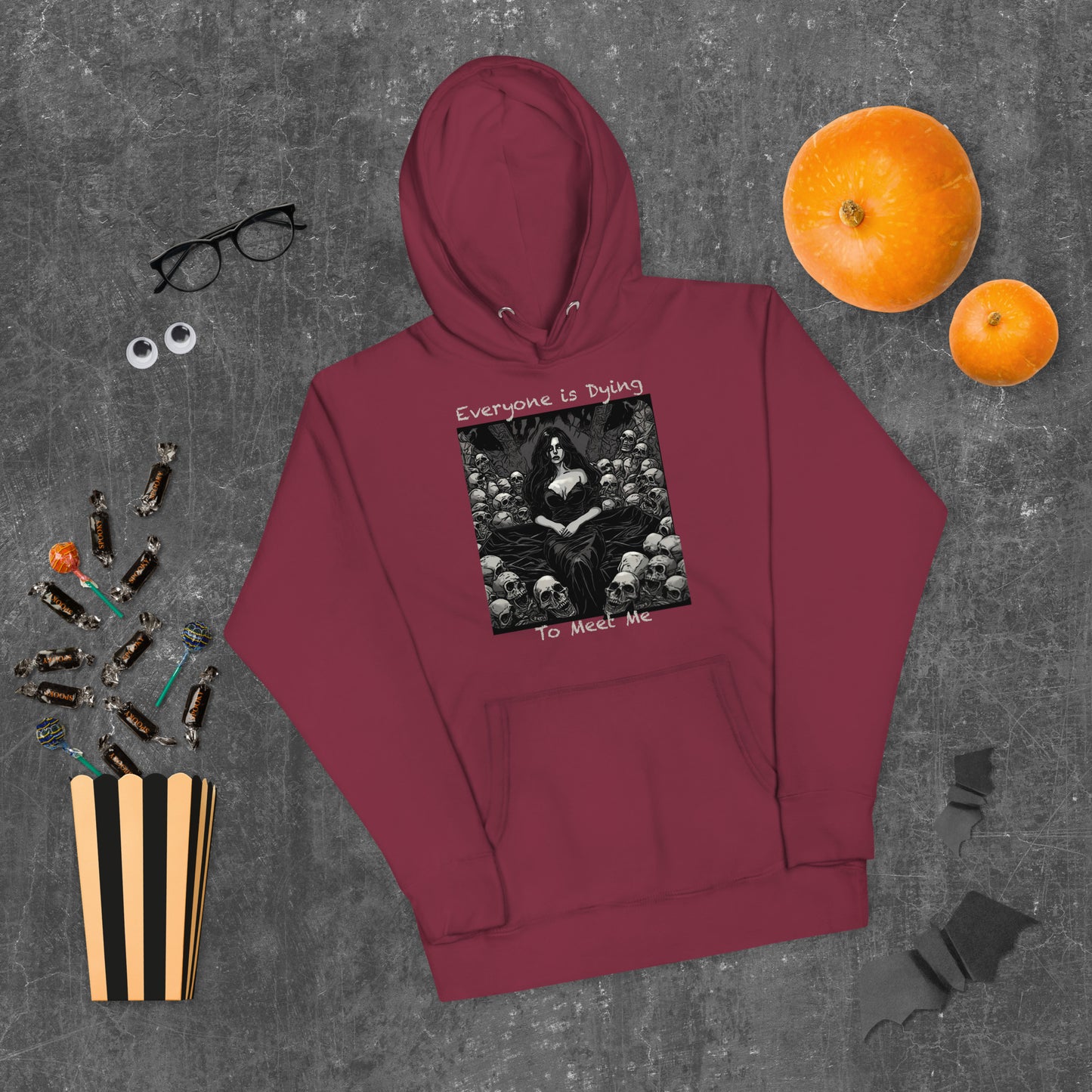 Halloween People are dying to meet me Unisex Hoodie