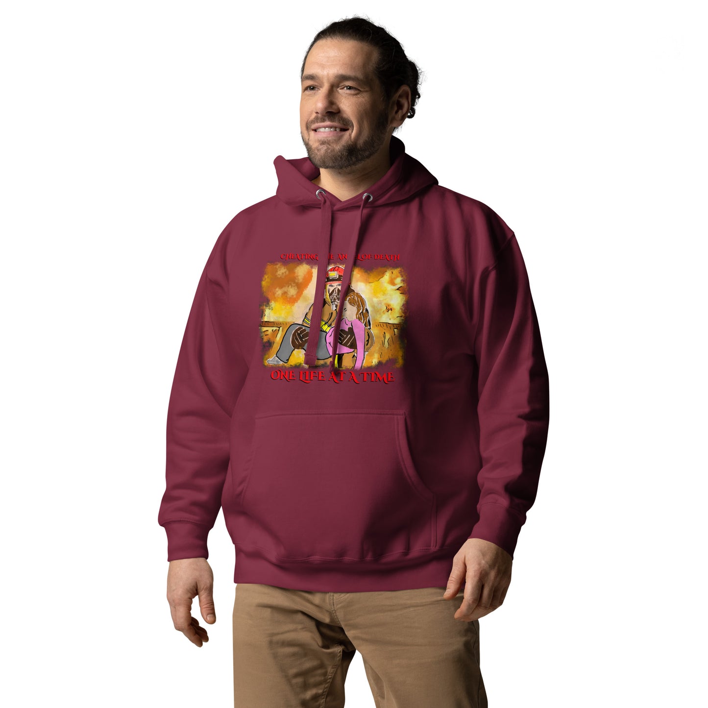 Firemen - Cheating Death Unisex Hoodie