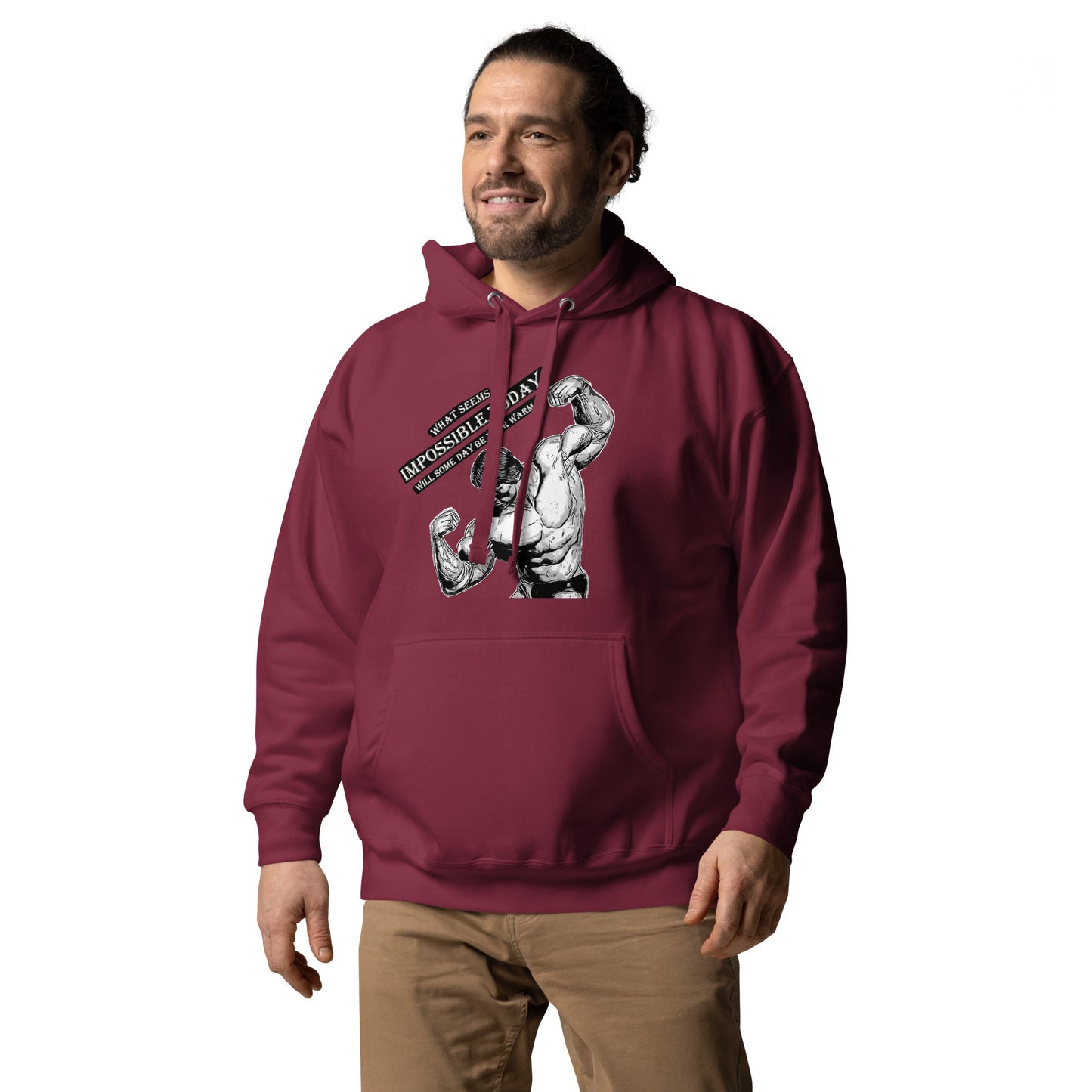 Gym Arnold What seems impossible Unisex Hoodie