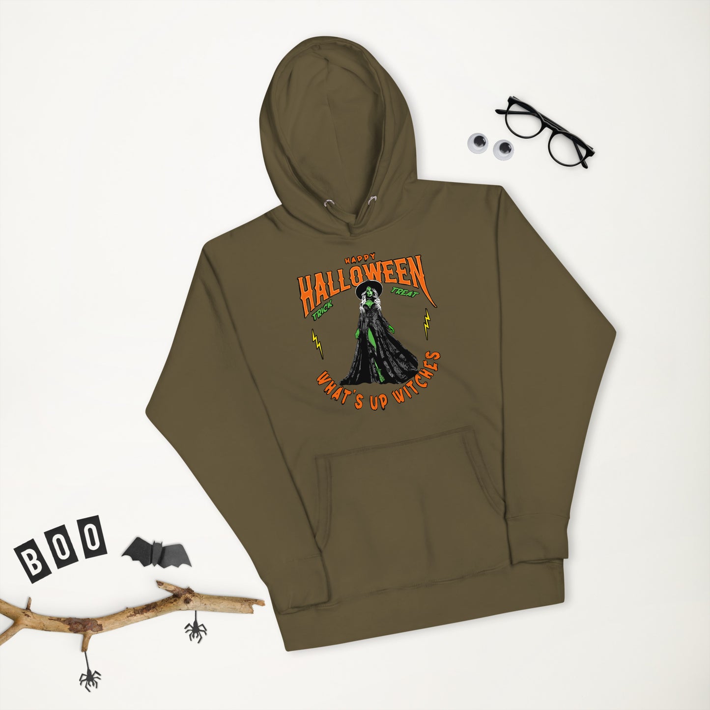 Halloween What Up Witches Unisex Hoodie