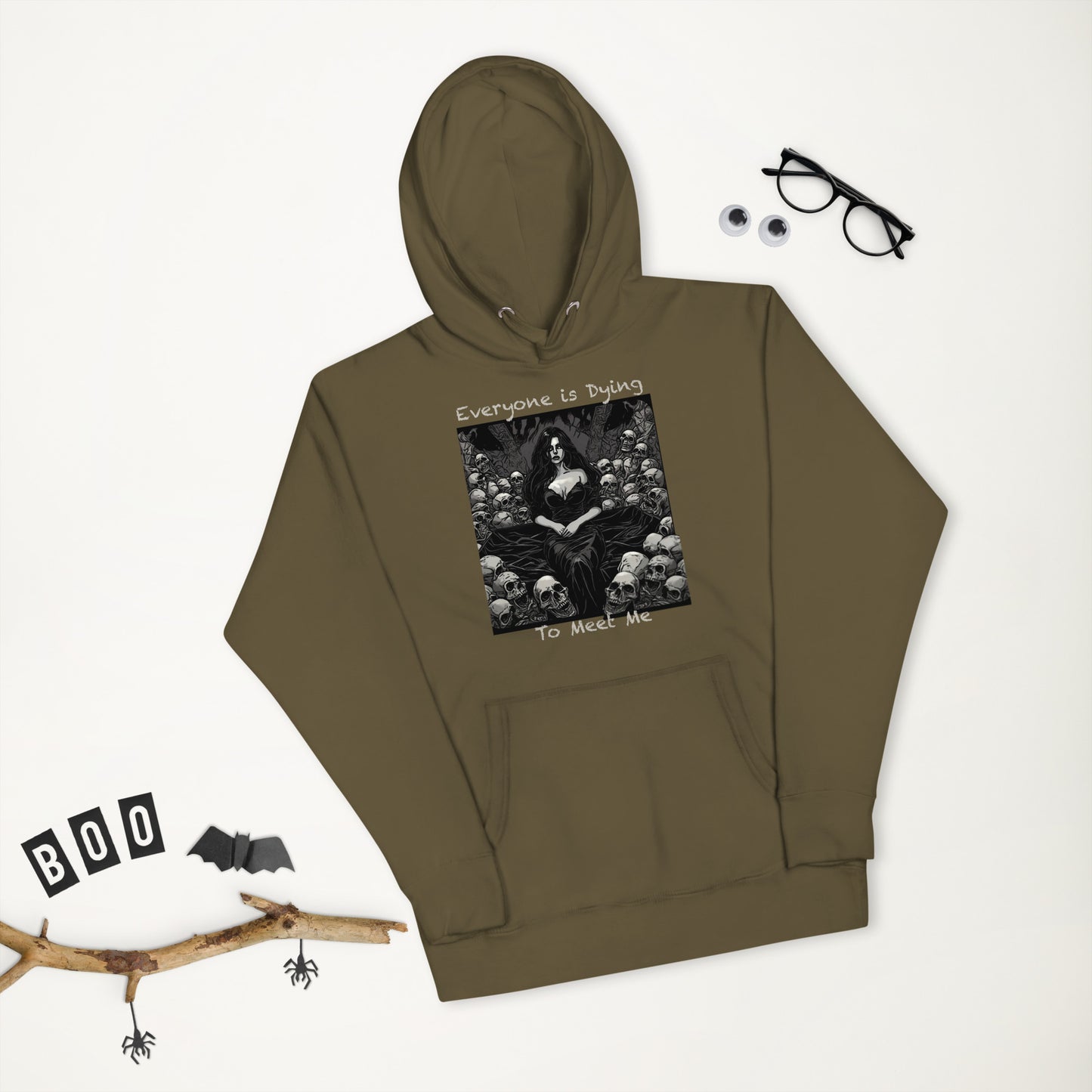 Halloween People are dying to meet me Unisex Hoodie