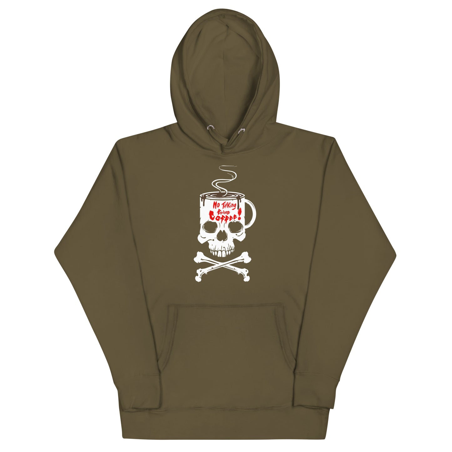 No Talking Before Coffee Unisex Hoodie