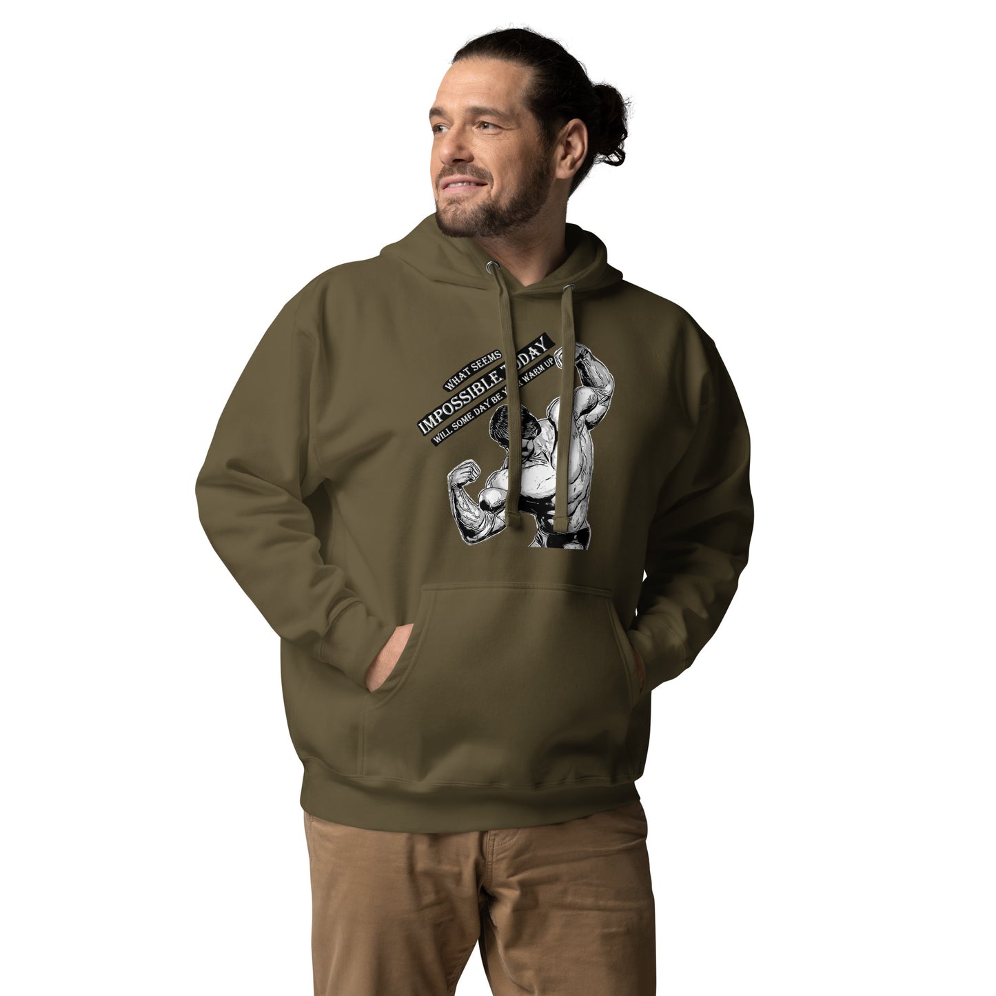 Gym Arnold What seems impossible Unisex Hoodie