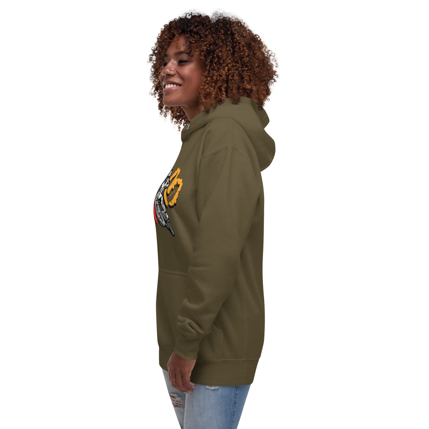 Mountain Biking Unisex Hoodie