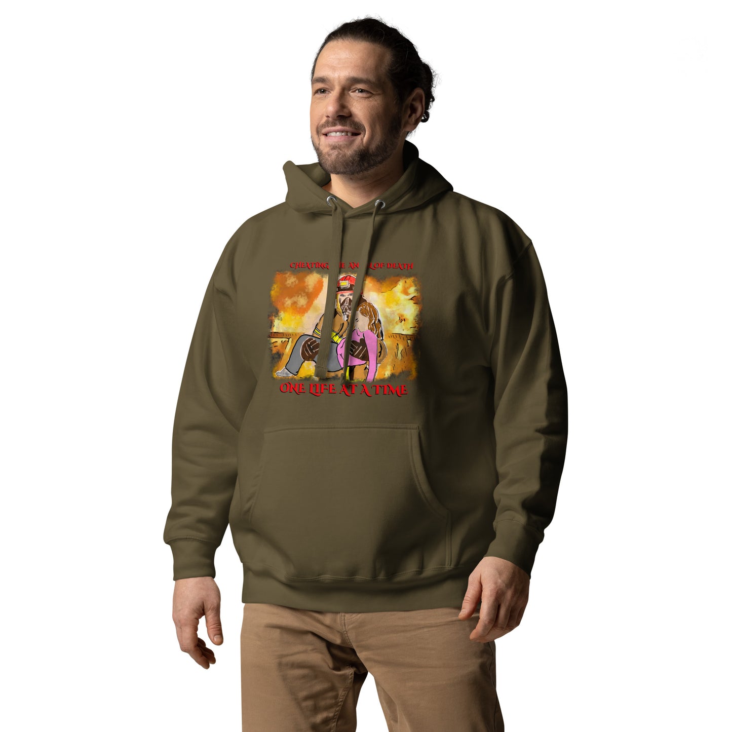 Firemen - Cheating Death Unisex Hoodie