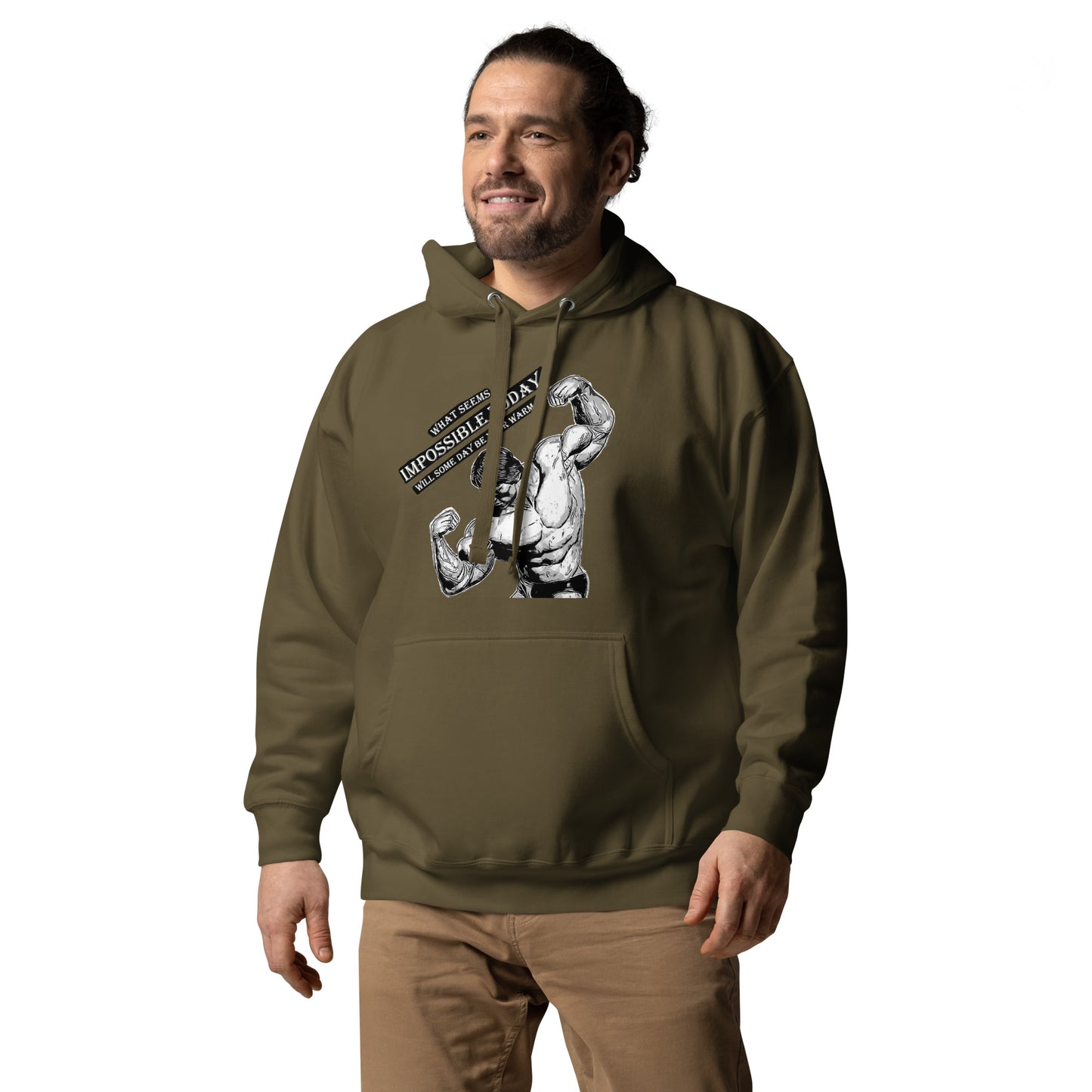 Gym Arnold What seems impossible Unisex Hoodie