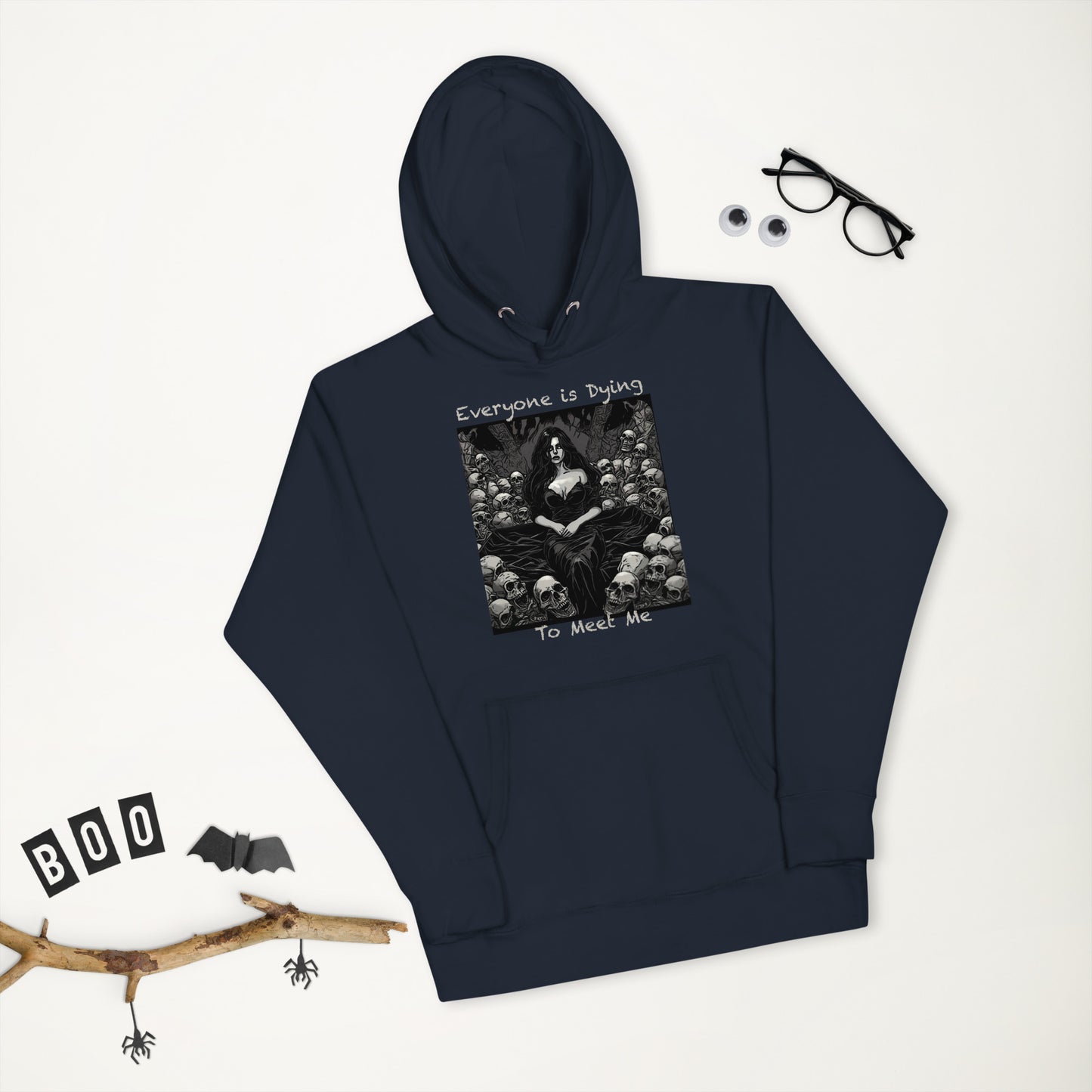 Halloween People are dying to meet me Unisex Hoodie