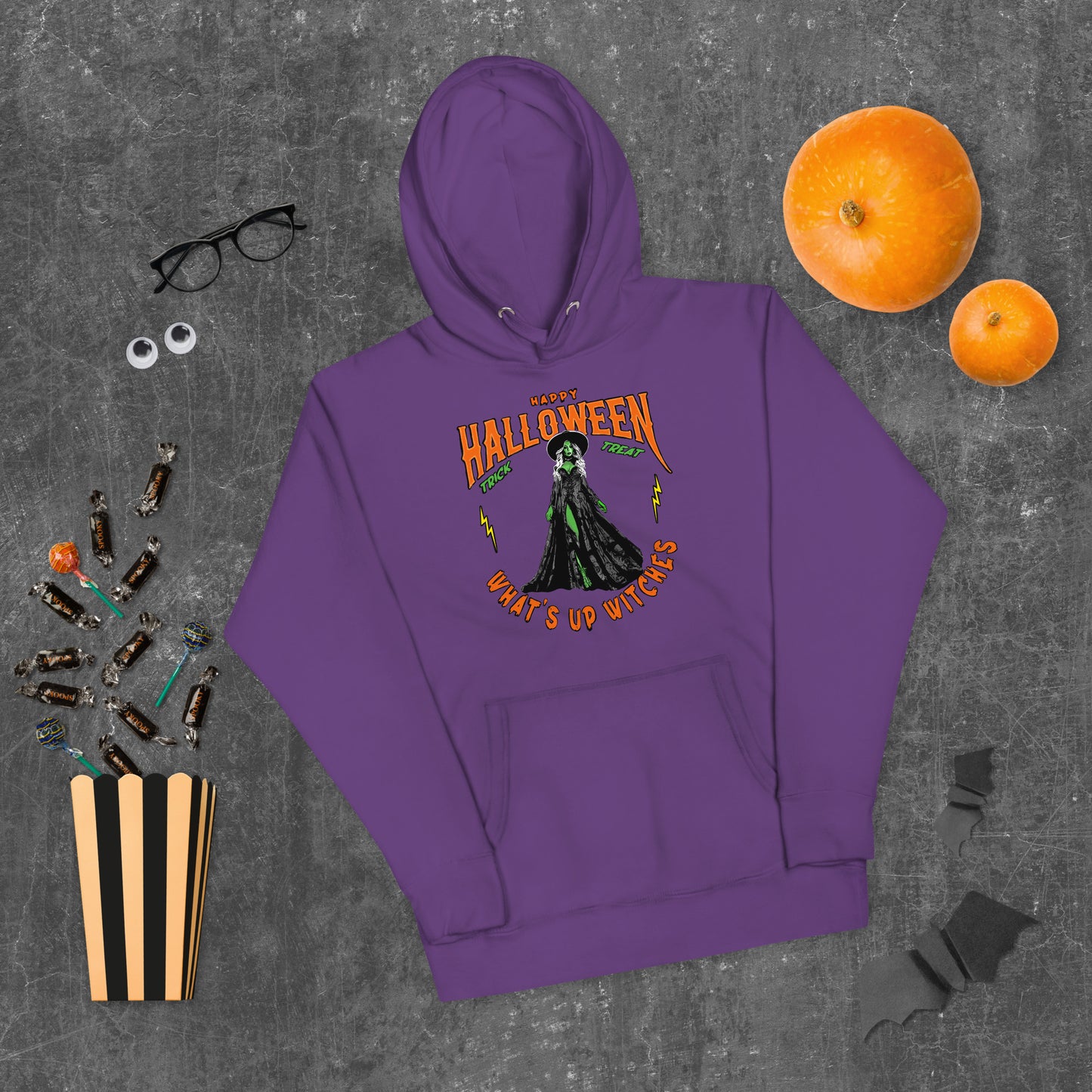 Halloween What Up Witches Unisex Hoodie