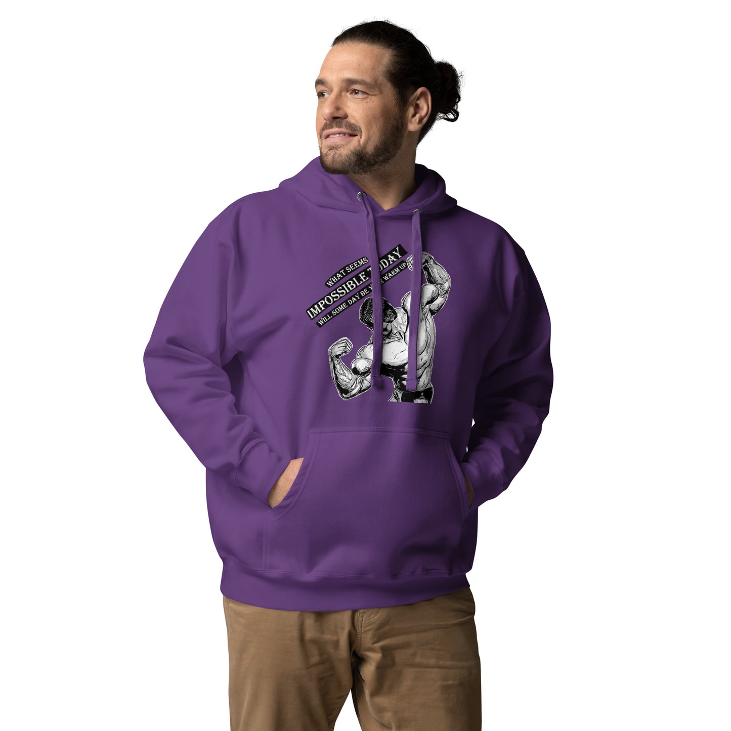 Gym Arnold What seems impossible Unisex Hoodie