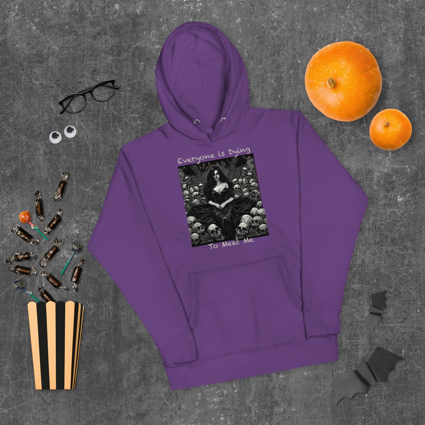 Halloween People are dying to meet me Unisex Hoodie