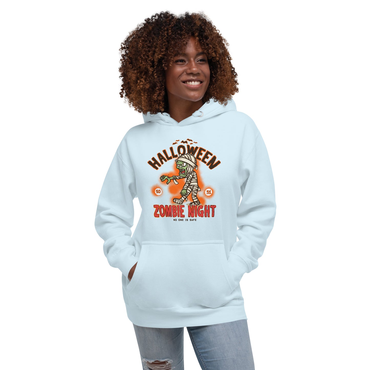 Halloween Zombie Night Unisex Hoodie