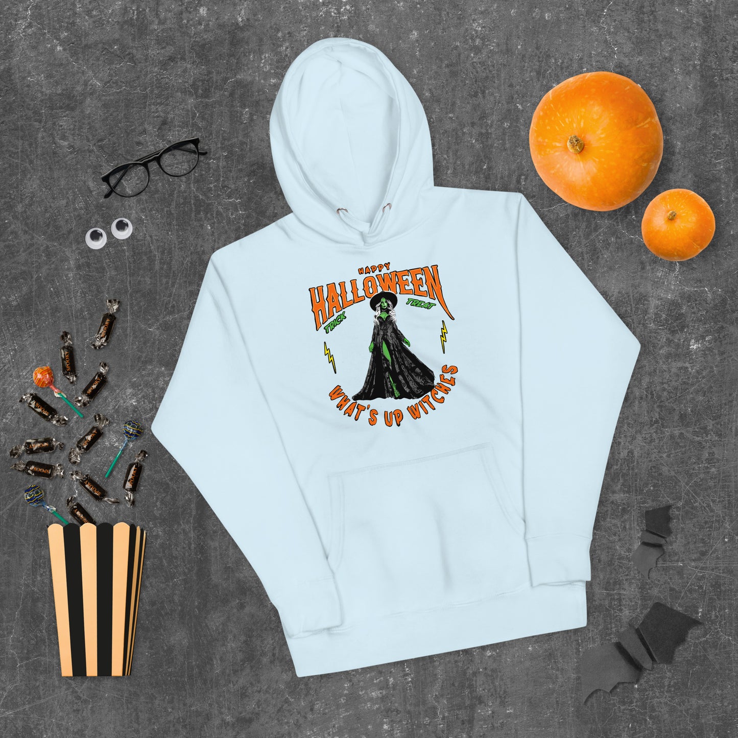 Halloween What Up Witches Unisex Hoodie