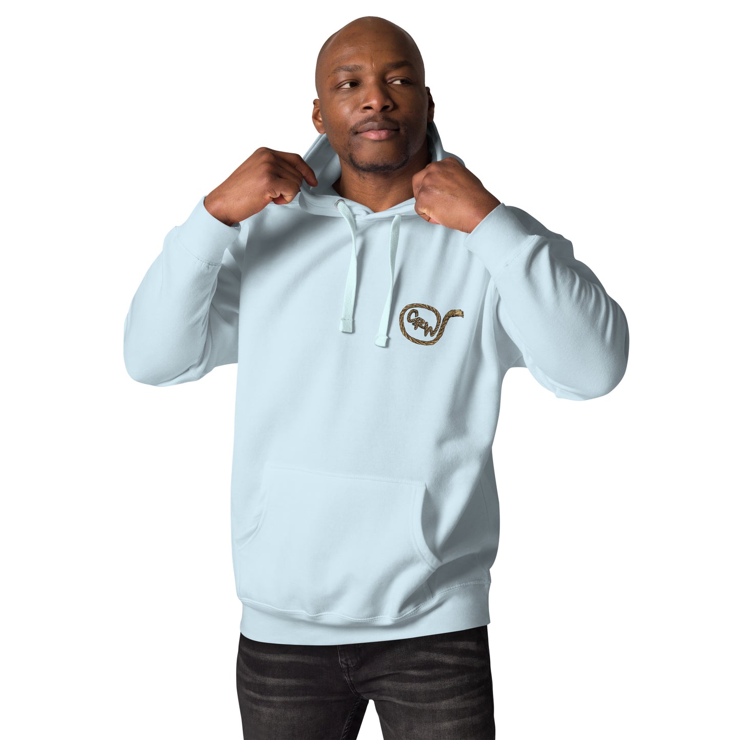Cocky Ranch Wear Choke Chicken Unisex Hoodie