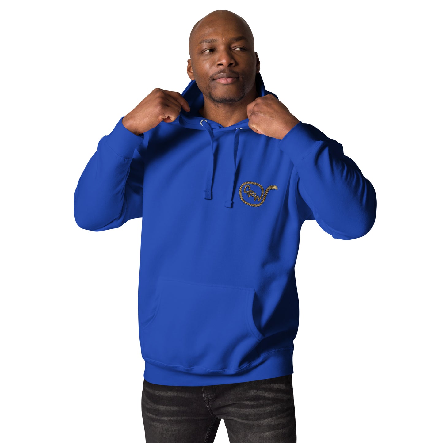 Cocky Ranch Wear Choke Chicken Unisex Hoodie