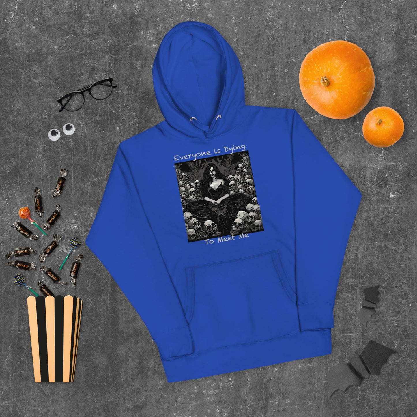 Halloween People are dying to meet me Unisex Hoodie